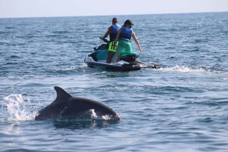 Closed circuit on Jetski - Following the Marked Circuit