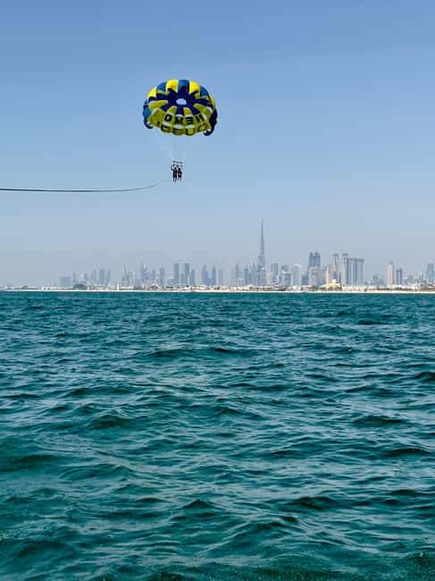 Combo: 30-Min Jet Ski to Burj Al Arab & Solo Parasailing - From Umm Suqeim marina to Burj Al Arab