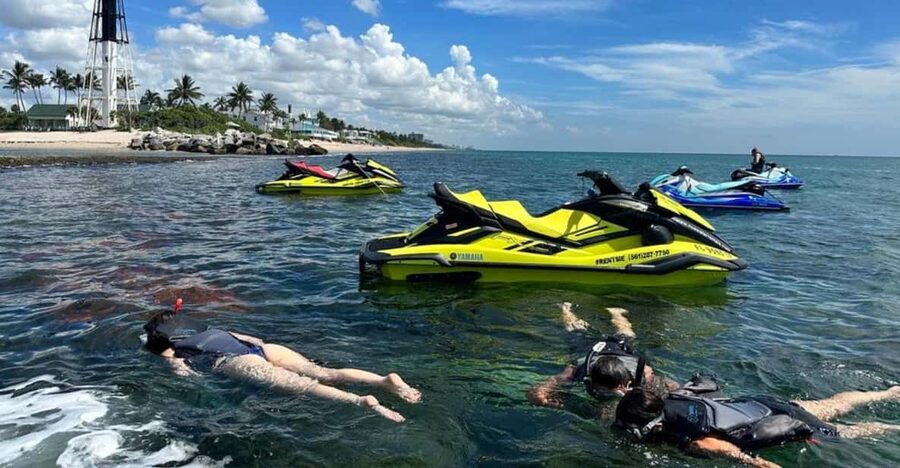 Delray Beach - Private Jet Ski Tour with Optional Snorkeling - What the one-hour route gives you
