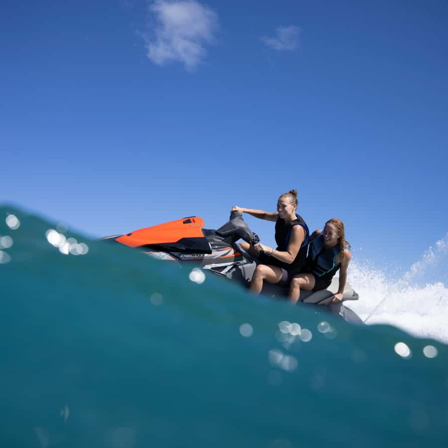 Diani Beach: Jet Ski Ride Along The Shores - From the sand to the Indian Ocean