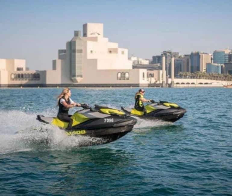 Doha: Guided Jet Ski Tour with Iconic Views - The safety briefing sets the tone