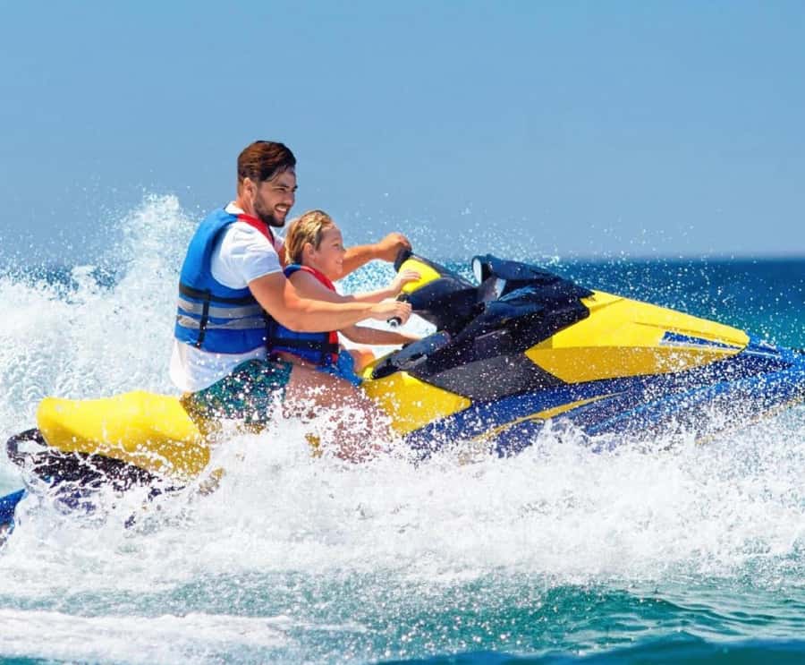 Doha Jet Ski Adventure – Ride the Arabian Waves - Reaching Katara Cultural Village