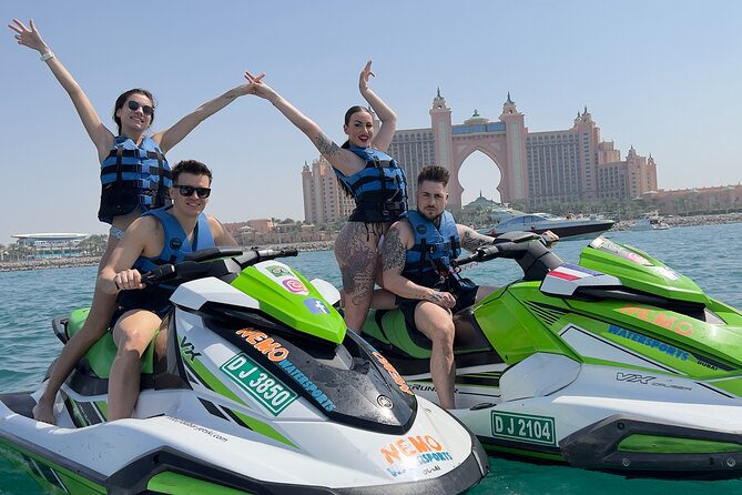 Dubai 1h Jet Ski, Burj Al Arab, Atlantis, Ice Cream, Photo, Video - The first run along Dubai’s coast