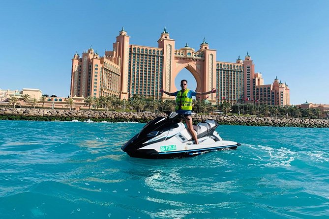 Dubai 1h Jet Ski, Burj Al Arab, Atlantis, Ice Cream, Photo, Video - Atlantis and the wider Dubai skyline
