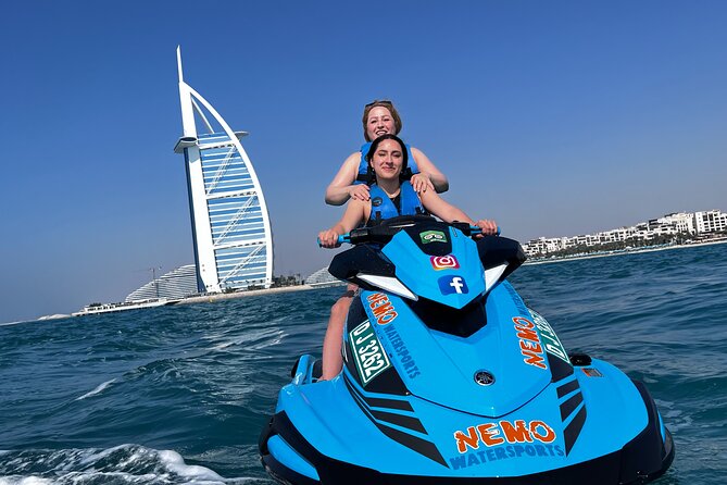 Dubai: 30min Jet Ski: Burj Al Arab w Pics, Videos, free Ice Cream - Price and what the extras are worth