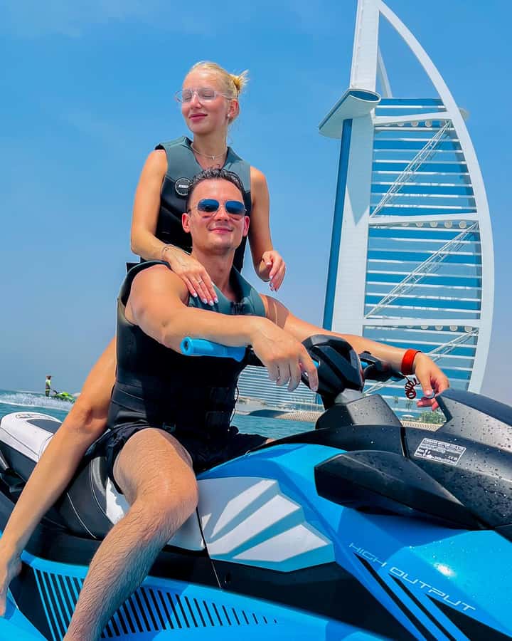 Dubai: Burj Al Arab Jetski Tour - Returning to the harbor