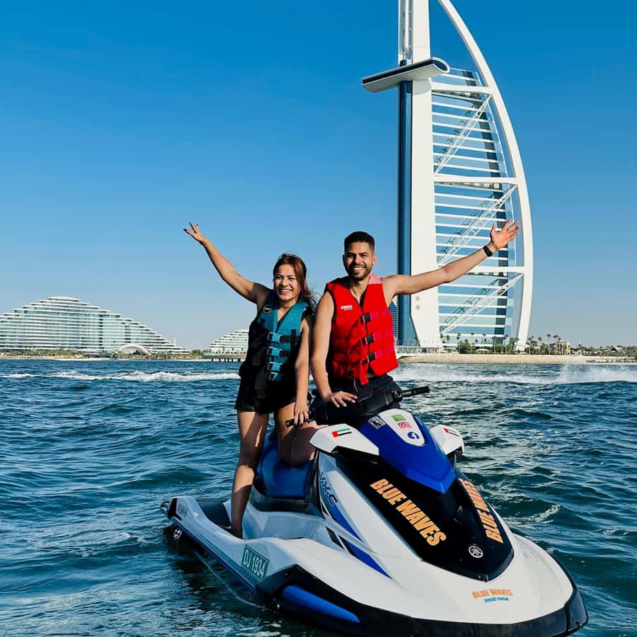 Dubai: Experience Jet Ski to Burj Al Arab +PICTURES & VIDEOS - The jet skis and what the speed means