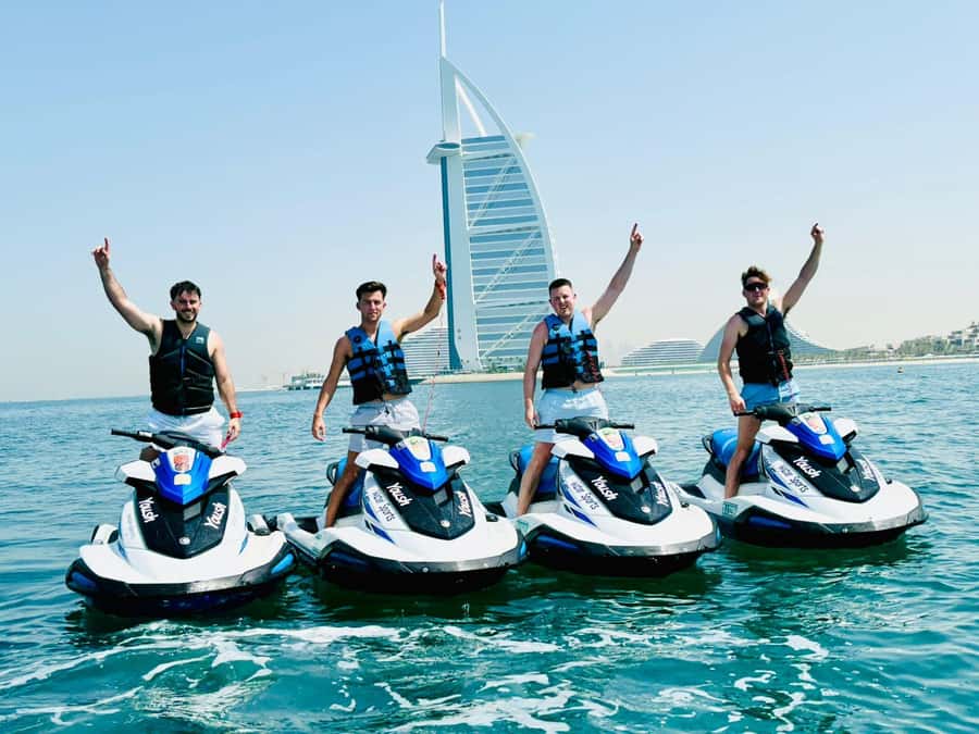 Dubai: Jet Ski 30Min & 30Min Jet Car Burj Al Arab Adventure - Photos that make the outing worth remembering