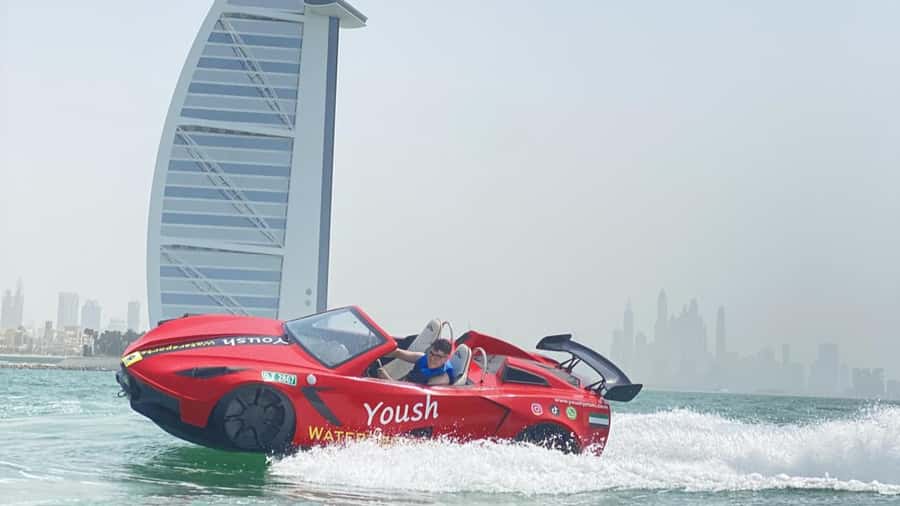 Dubai: Jet Ski 30Min & 30Min Jet Car Burj Al Arab Adventure - Who will enjoy this most?