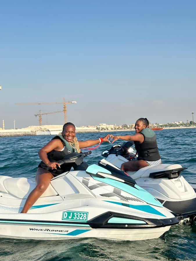 Dubai Jet Ski & Chill? More Like Jet Ski & Thrill! + Coffee - Why this jet ski ride works well in Dubai