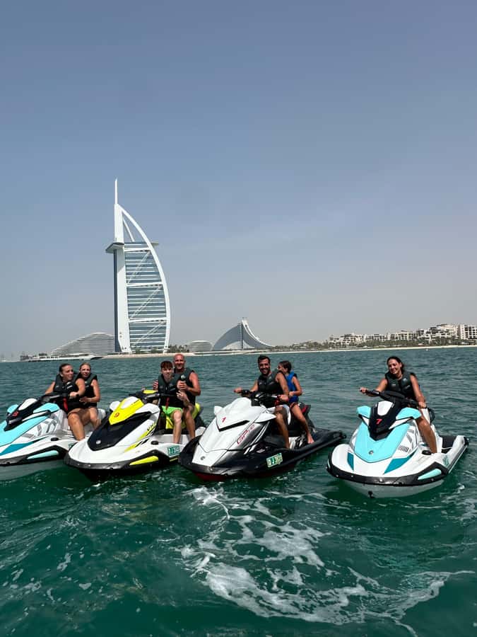 Dubai Jet Ski & Chill? More Like Jet Ski & Thrill! + Coffee - Getting familiar with the 1050cc Yamaha