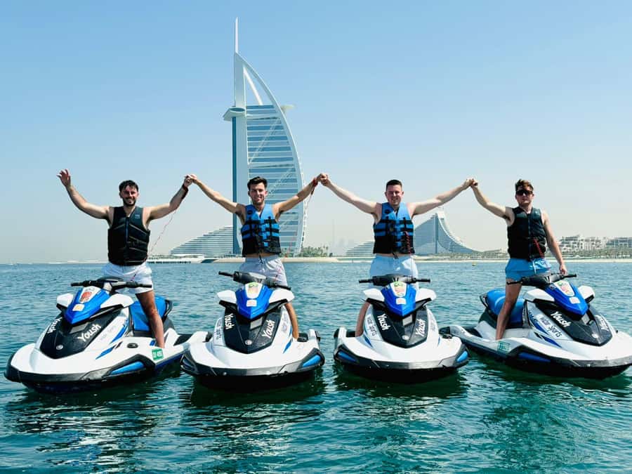 Dubai: Jet Ski Tour of Burj Al Arab & Atlantis the Palm - Booking, timing, and cancellation details
