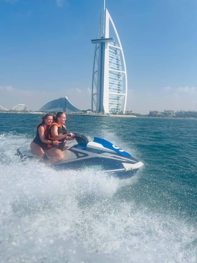 Dubai: Jet Ski Tour to Burj Al Arab and Atlantis - What the riding feels like