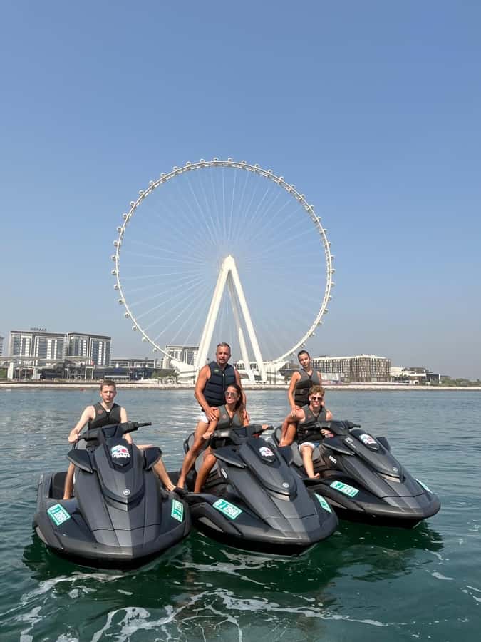 Dubai: Jet Ski Tour To Dubai marina, JBR - Palm Jumeirah and its man-made shoreline