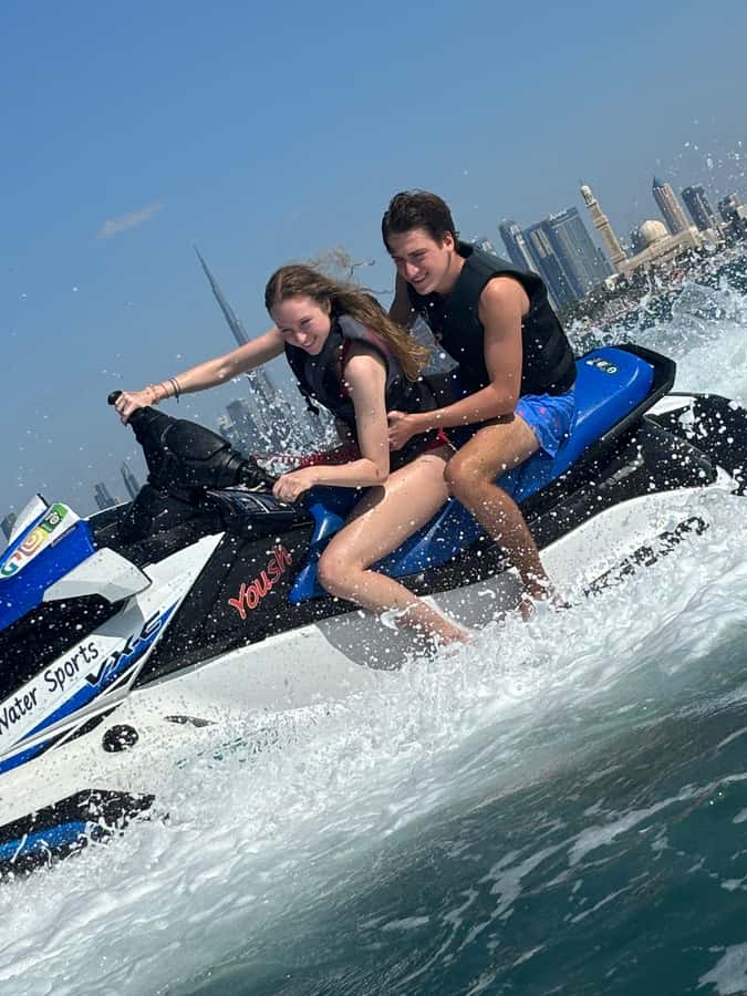 Dubai: Jetski Adventure w/ Burj Khalifa & Burj Al Arab Views - Riding the Yamaha WaveRunner