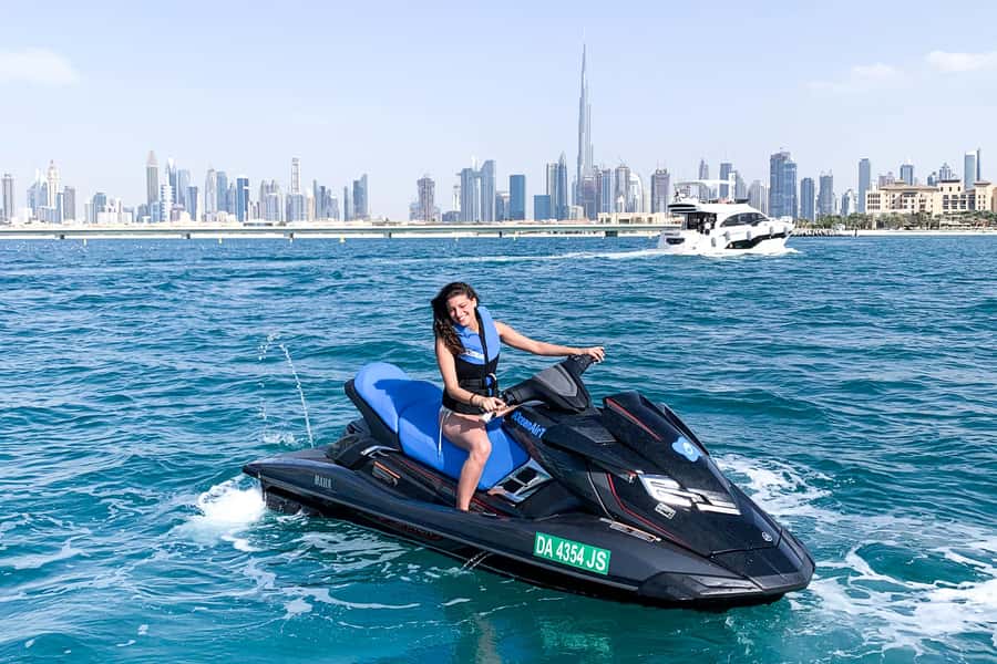 Dubai: Jetski Ride up to 2 People with Photos & Refreshments - What happens at Fishing Harbour 1