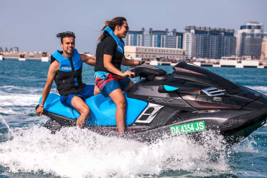 Dubai: Jetski Ride up to 2 People with Photos & Refreshments - What to wear and bring