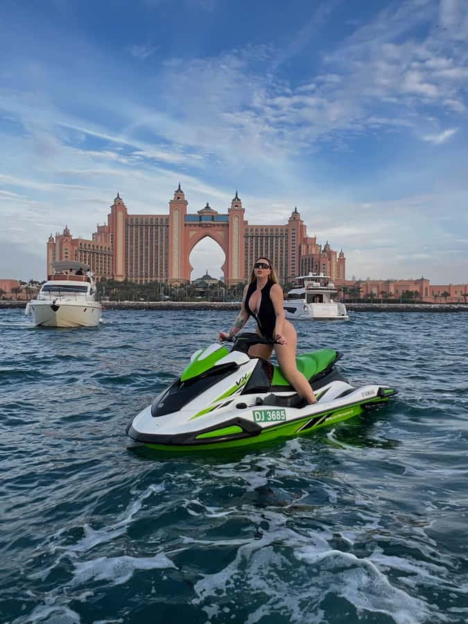 Dubai: Jetski Tour to Dubai Eye, JBR, Palm & Burj Al Arab - Burj Al Arab and the longer route