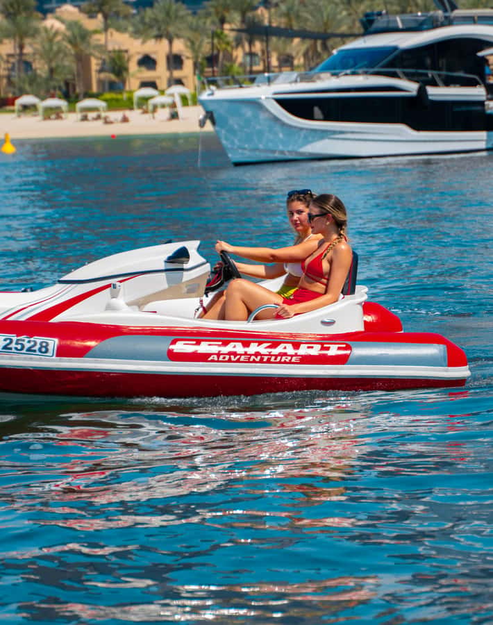 Dubai: Private Self-Drive SeaKart Jet Ski Boat Tour - Price and value for a private boat