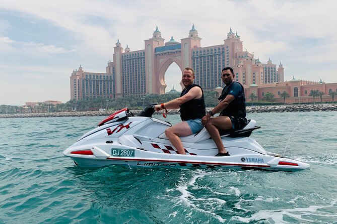 Exclusive 1HR Jet Ski Tour- Burj al Arab & Atlantis - The Burj Al Arab stop