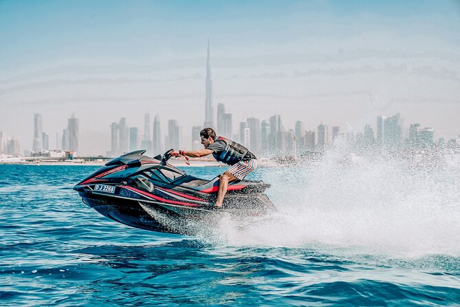 Exclusive 2HR Jet Ski TOUR-JBR & BLUEWATERS-ATLANTIS-BURJ AL ARAB - Five Photo Stops Along Dubai’s Coast