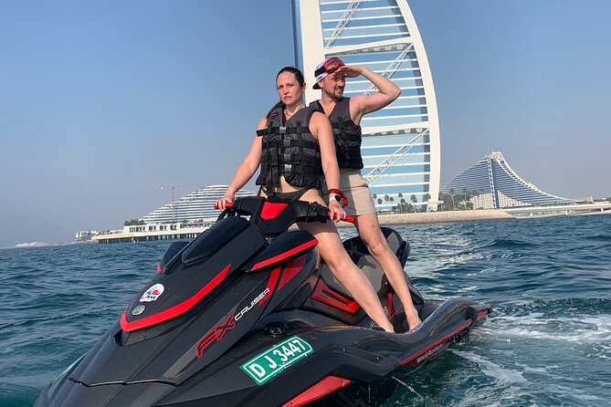 Exclusive 30 Mins Jet Ski Adventure - Burj Al Arab - The Burj Al Arab Photo Stop Is the Payoff