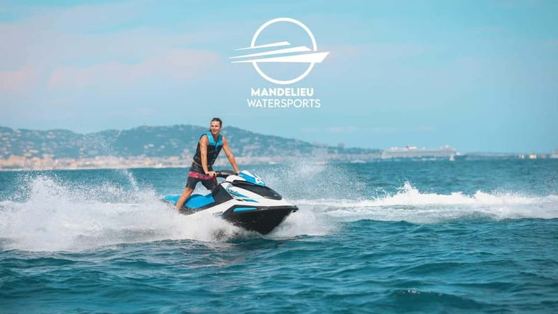 Excursion en Jet Ski Cannes 1H - Riding out from La Rague Beach