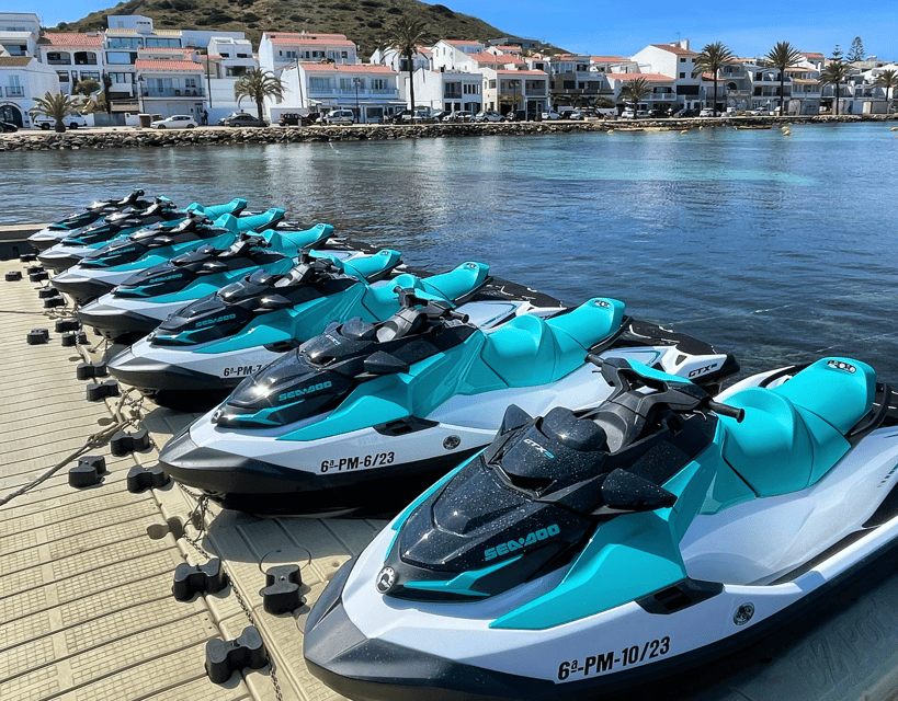 Excursion Jetski, 30 minutes - Fornells, Menorca - A guided ride, not a free rental