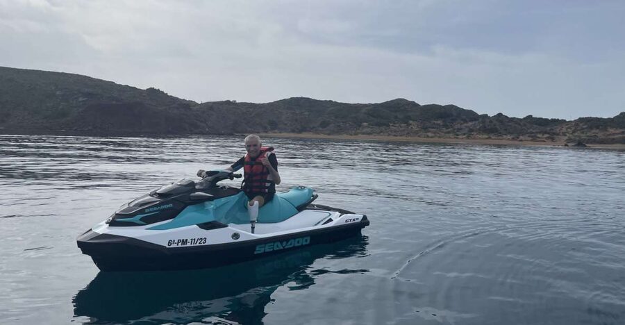Excursion Jetski, 30 minutes - Fornells, Menorca - The passenger option changes the value