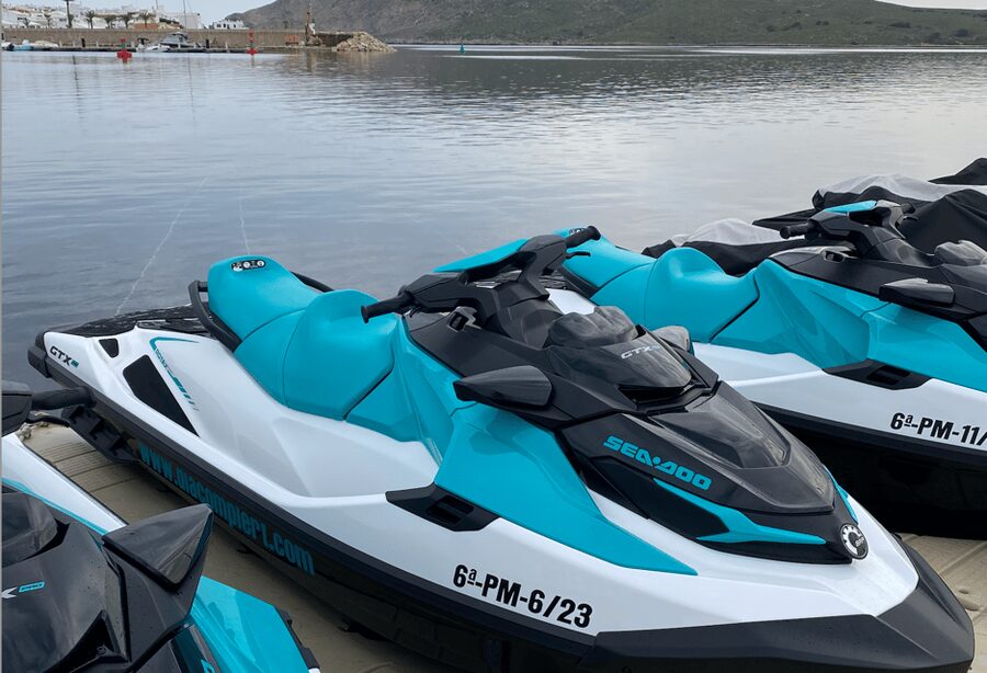 Excursion Jetski, 30 minutes - Fornells, Menorca - What the 30-minute route actually includes