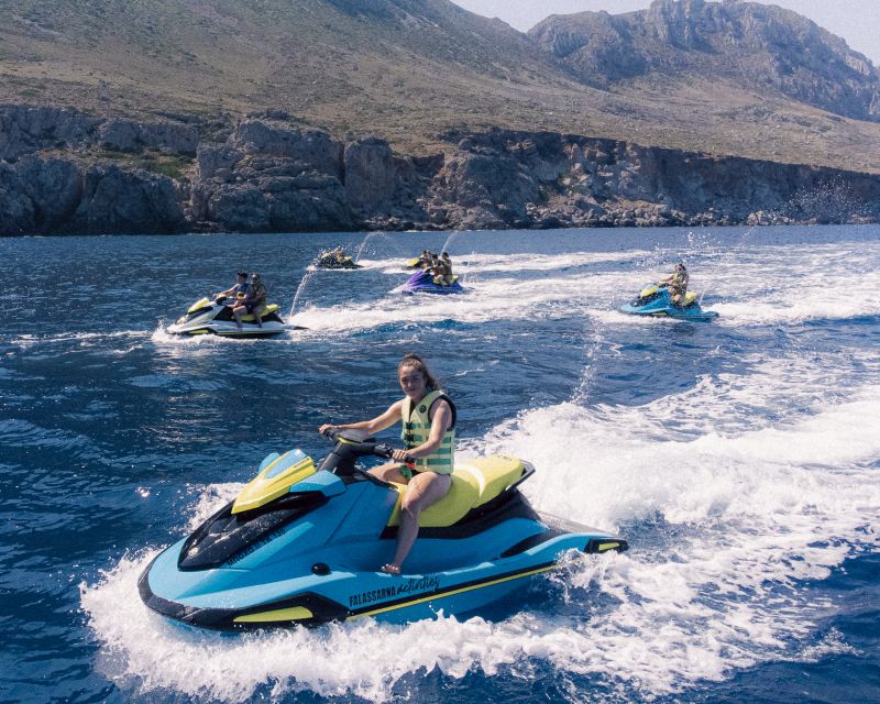 Falasarna: Jet Ski Safari to Balos Beach - The Gramvousa photo stop on the return