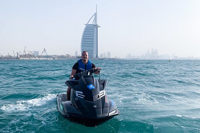 Fastest Jet Ski with Dubai Skyline, Burj Al Arab Views and Juice - Guide photos are part of the value