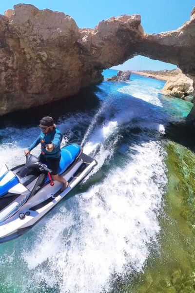 From Mellieħa: Comino, Blue Lagoon, and Gozo Jet Ski Tour