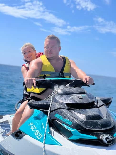 From Morro Jable: Jet Ski Adventure Tour (without license) - Sea conditions and family suitability