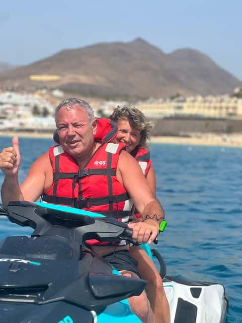 From Morro Jable: Jet Ski Adventure Tour (without license) - Is 30 minutes enough for you?