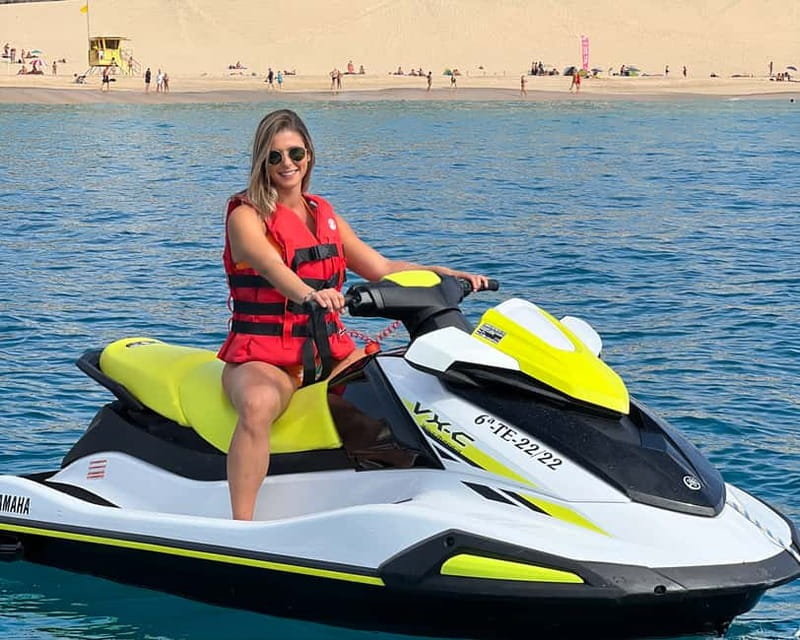 From Morro Jable: Jet Ski Adventure Tour (without license) - What 30 minutes on the water really feels like