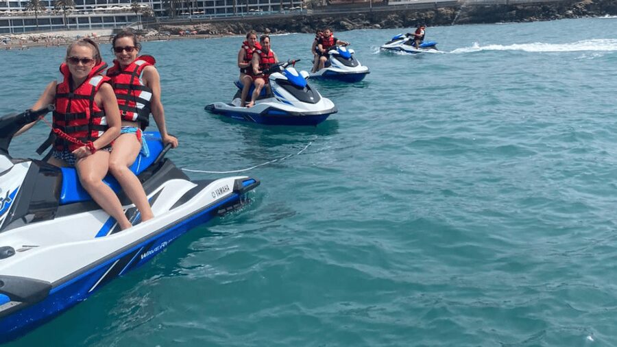 From Playa del Inglés: Guided Jet Ski Tour & Hotel Transfers - Key points to know before you book
