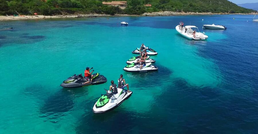 From Propriano: Gulf of Valinco Jetski Tour - 1h - Key points of the Gulf of Valinco ride