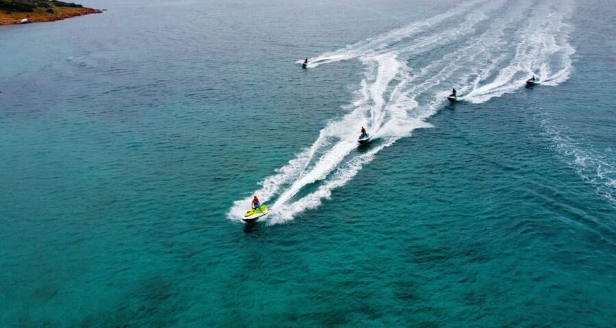 From St. Julian's: Jet Ski Safari to the South of Malta - Who will enjoy this most