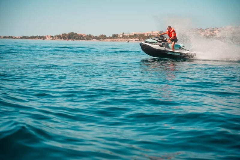 FUENGIROLA Jet Ski Rentals - Jetski Excursions - Getting comfortable on the Sea-Doo GTX PRO 2024