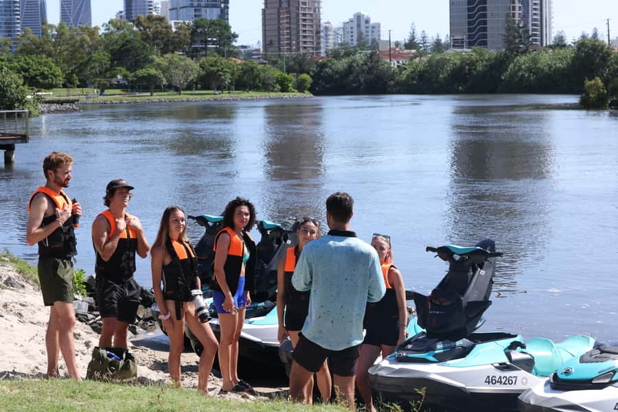 Gold Coast: Stradbroke Island Jetski Tour - Riding through Coomera and the Gold Coast waterways