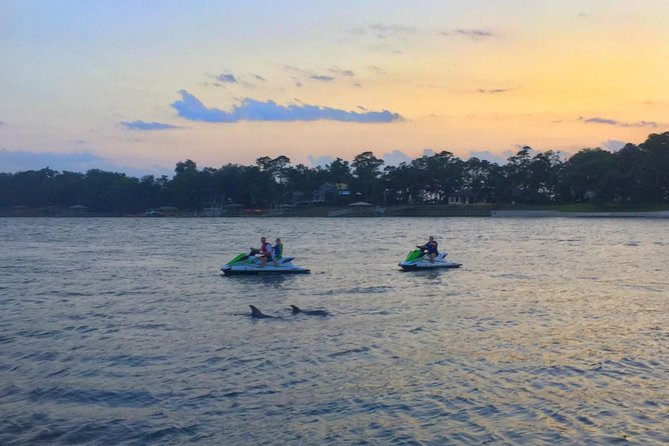 Hilton Head Island Jet Ski Adventure - The ride out toward Hilton Head