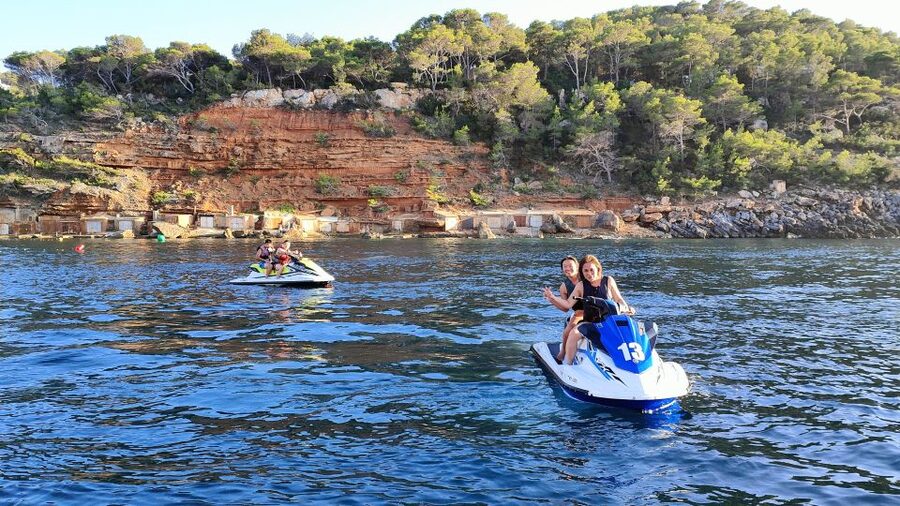 Ibiza Jet Ski Tour: San Antonio to Cala Salada - No License - Key points before you book