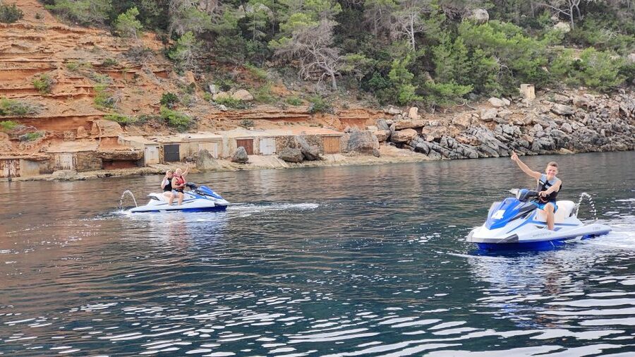 Ibiza Jet Ski Tour: San Antonio to Cala Salada - No License - Cala Salada and Cala Saladeta from the sea