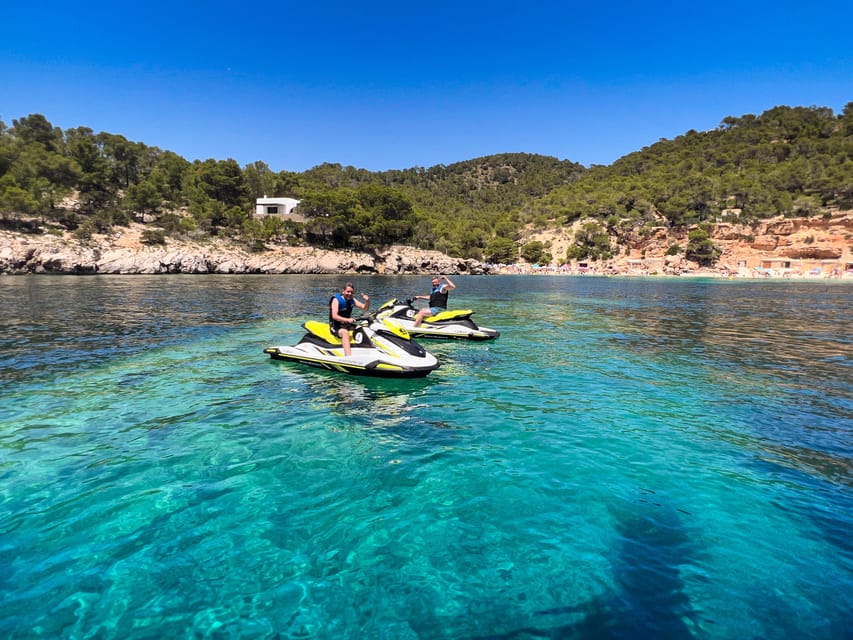 Ibiza Jet Ski Tour: San Antonio to Cala Salada - No License - Riding a Yamaha VX Waverunner without a license
