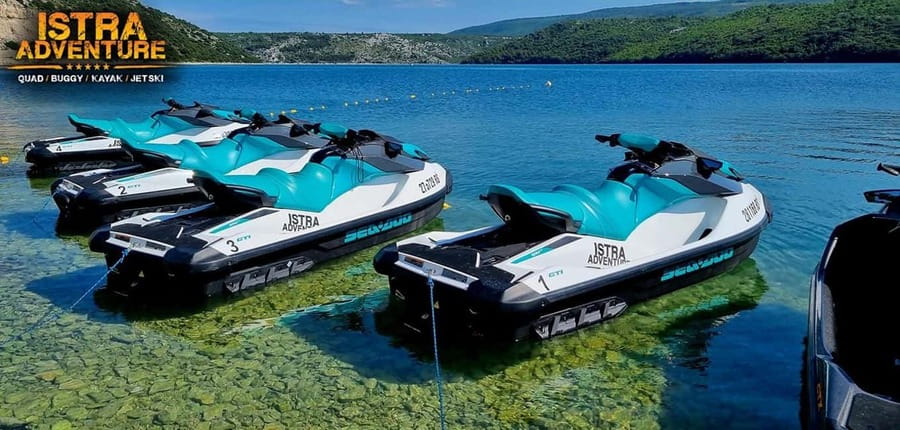 Istra Adventure JET SKI SAFARI 20, 40, 90 MIN - Choosing between 20, 40, and 90 minutes