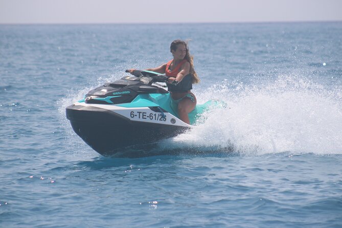 Jet Ski Activity to Lobos Island from Corralejo - Corralejo Dunes from the water