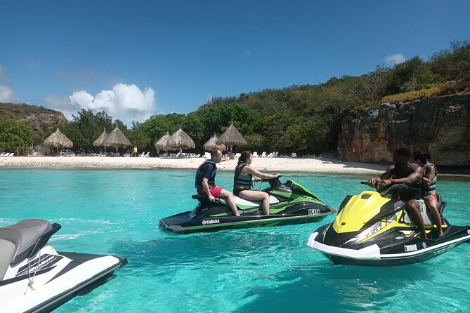 Jet Ski Adventure Tour Curacao - Forty-five minutes toward Spanish Water