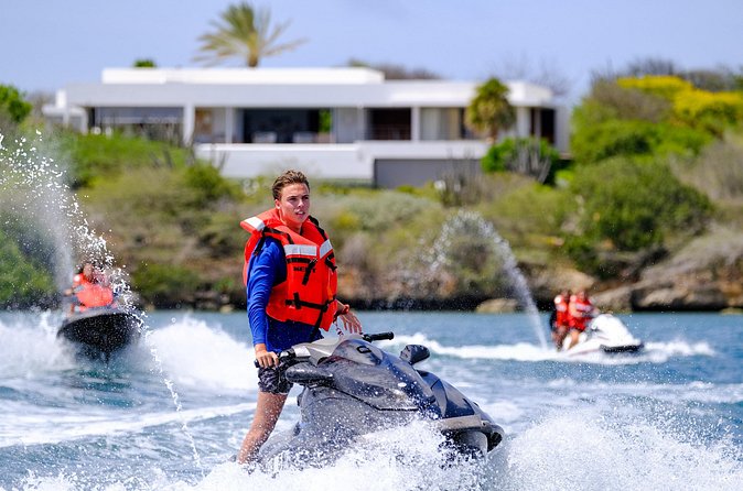 Jet Ski Adventure Tour Curacao - Equipment, drinks, and comfort