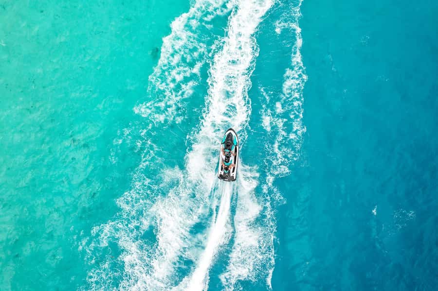 Jet Ski Around Bora Bora - Speed Through Paradise - The island tour and Mount Otemanu stop